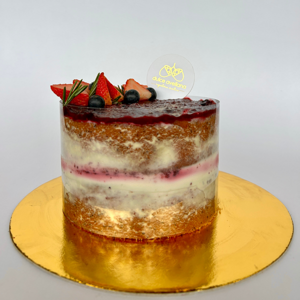 Torta de Limón y Amapola (Sin Azúcar)