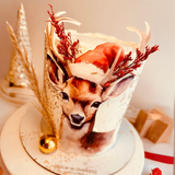 Torta de Navidad Rudolph