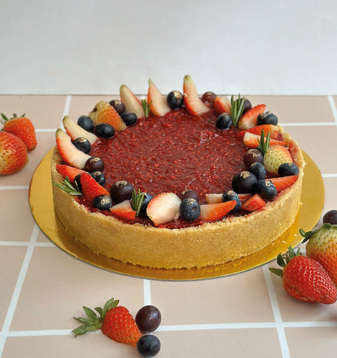 Cheesecake de Frutos del Bosque