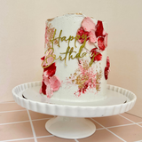 Torta de Cumpleaños Pétalos
