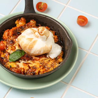 Frittata de Burrata Capresse