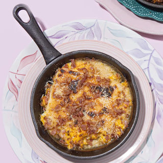 Frittata de Tocineta, Jamón y Queso