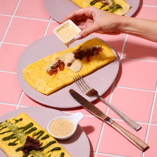 Omelette con Jamón York y Cinco Quesos