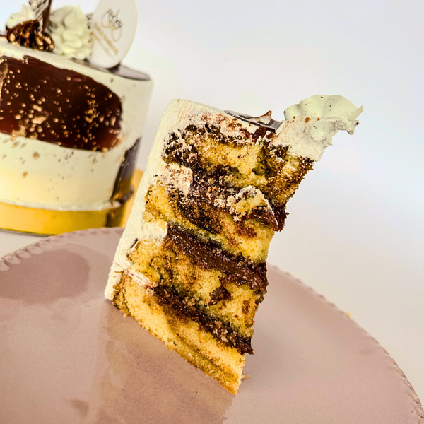 Torta Veteada de Vainilla y Chocolate - To Go!