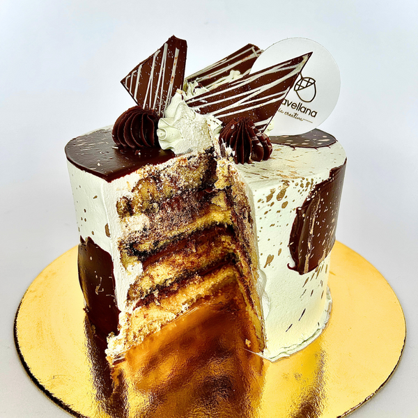 Torta Veteada de Vainilla y Chocolate - To Go!