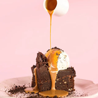 Torta Melcochuda de Brownie