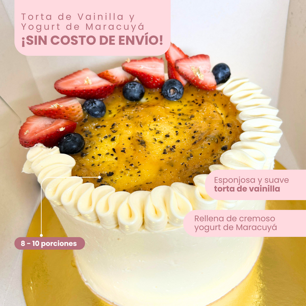 Torta Pasión de Maracuyá - To Go!