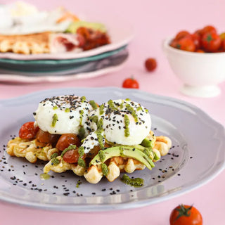Waffle de Pesto