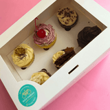 Kit Cupcakes X6 – Caja Especial para Regalar - Dulce Avellana