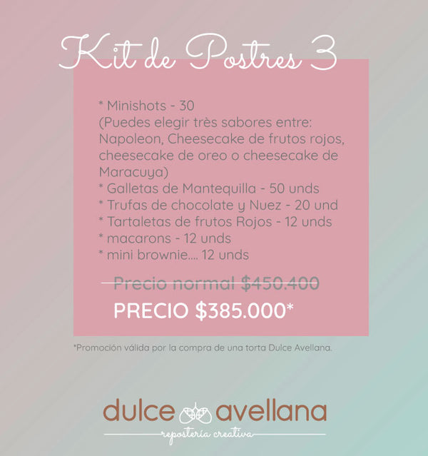 Kit de Postres #3