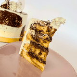 Torta Veteada de Vainilla y Chocolate - To Go! - Dulce Avellana