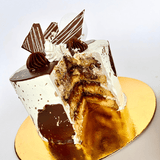Torta Veteada de Vainilla y Chocolate - To Go! - Dulce Avellana