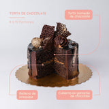 Torta de Chocolate - To Go! - Dulce Avellana